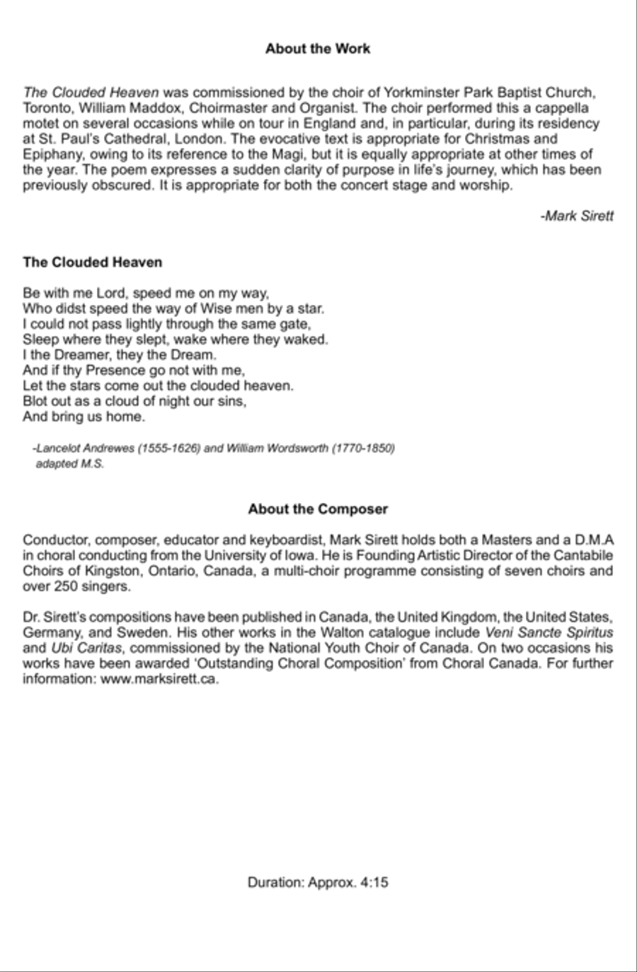 The Clouded Heaven | Download Edition Divisi scores gallery preview page 2