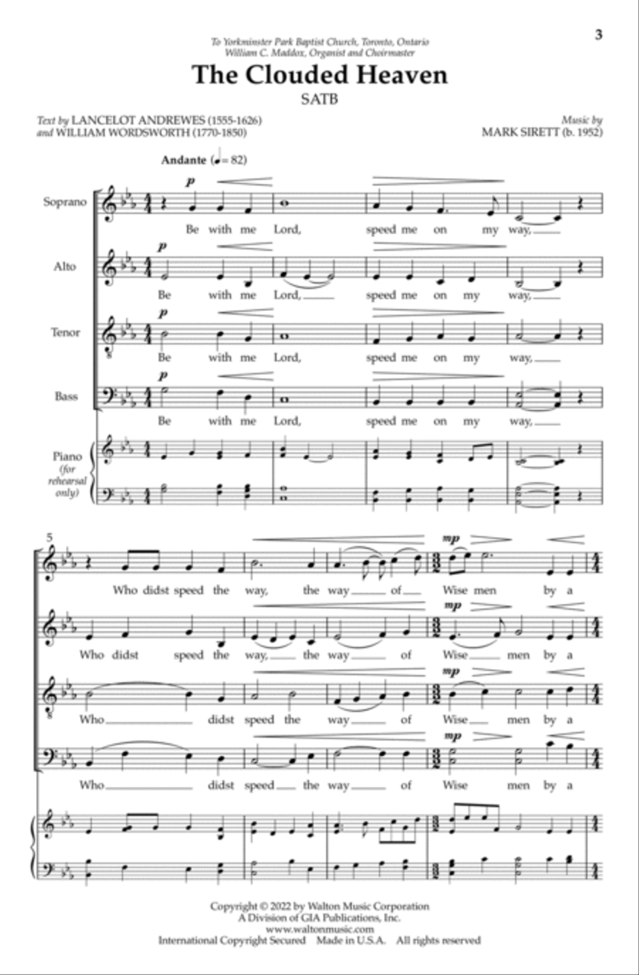 The Clouded Heaven | Download Edition Divisi scores gallery preview page 3