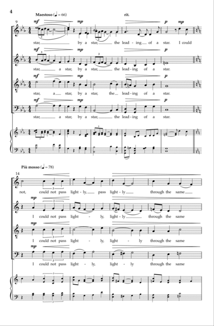 The Clouded Heaven | Download Edition Divisi scores gallery preview page 4