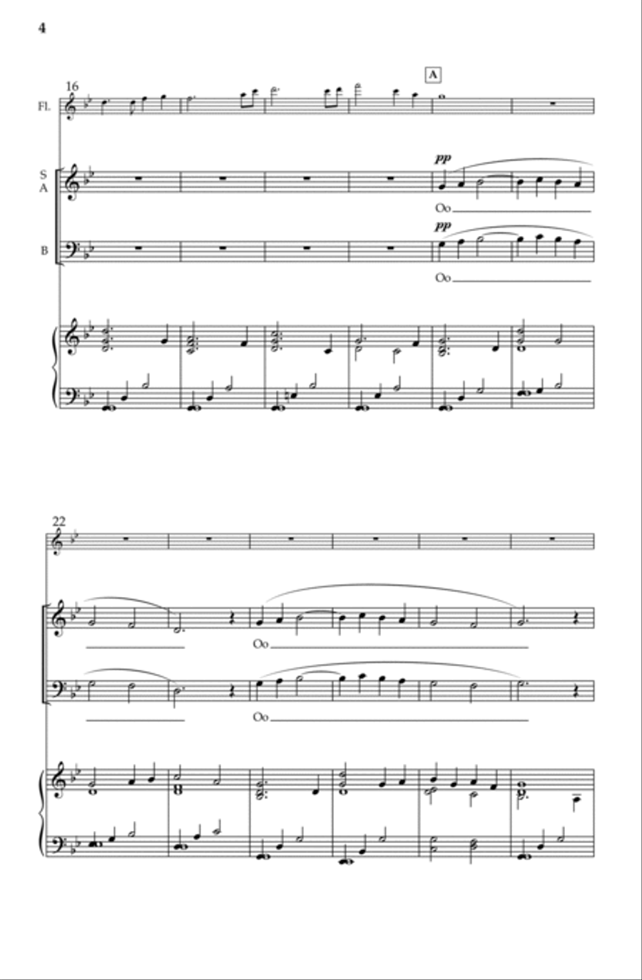 'Twas in the Moon of Wintertime (SAB) | Download Edition 3-Part scores gallery preview page 4