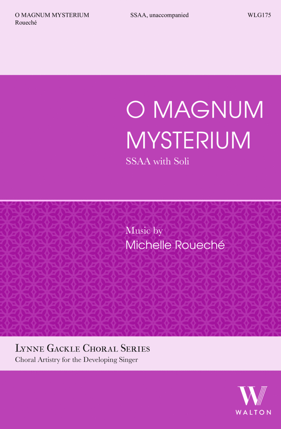 O magnum mysterium | Download Edition SSAA scores gallery preview page 1