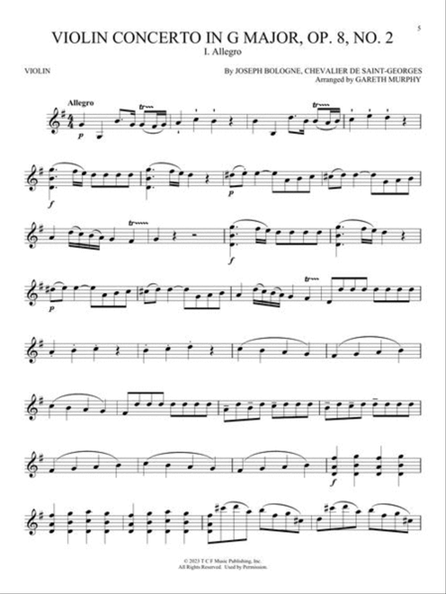 Chevalier Chevalier Violin Solo scores gallery preview page 5