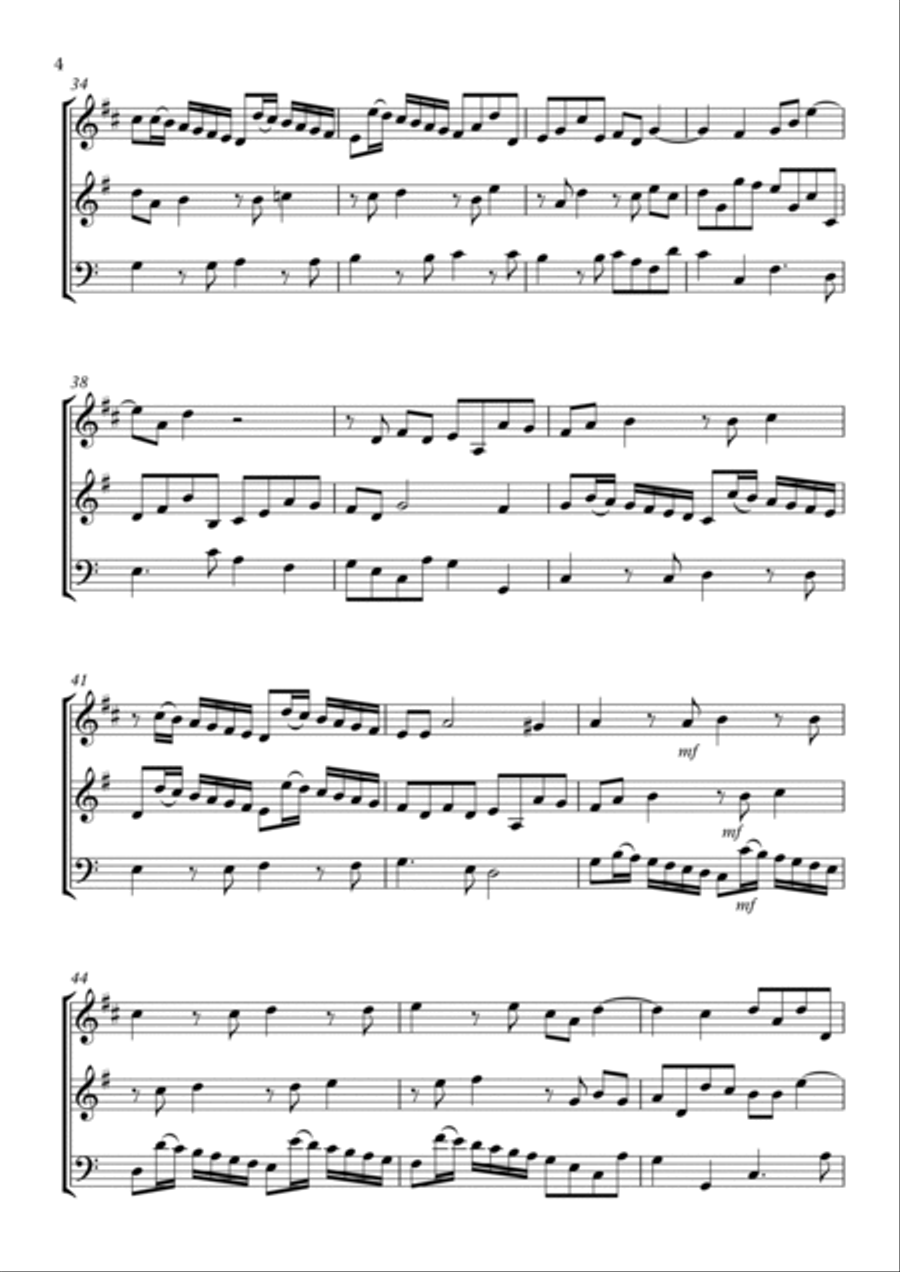 Sonata No.3 Sonata No.3 Chamber Music scores gallery preview page 4
