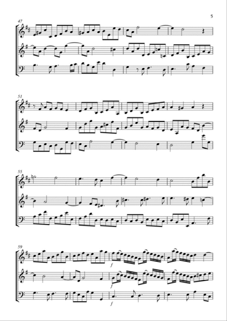 Sonata No.3 Sonata No.3 Chamber Music scores gallery preview page 5