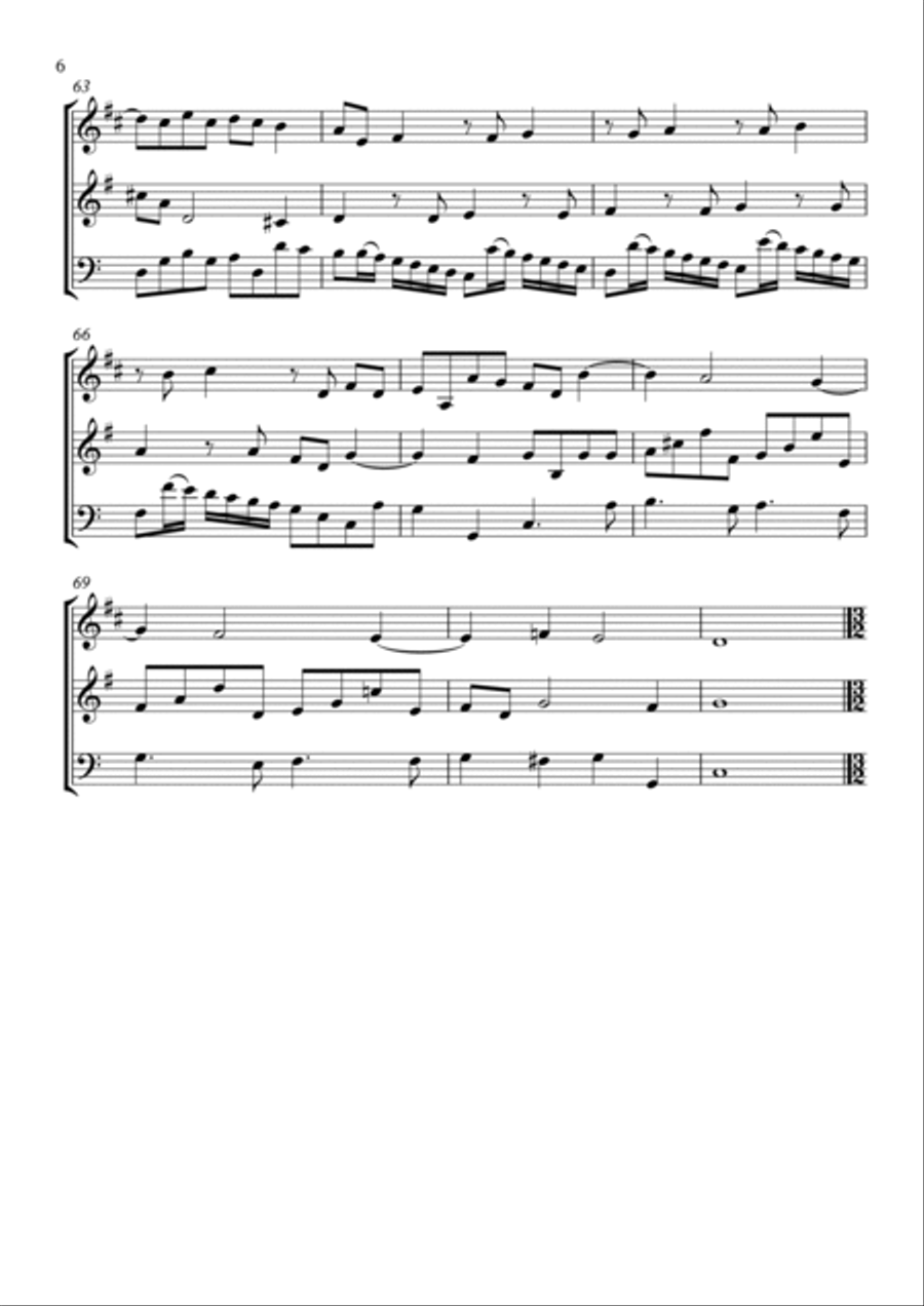 Sonata No.3 Sonata No.3 Chamber Music scores gallery preview page 6