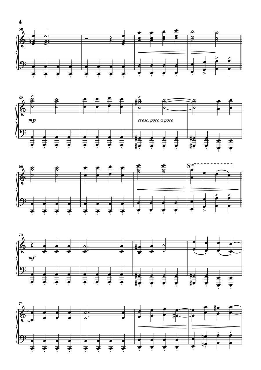 ...baby One More Time Piano Solo scores gallery preview page 4