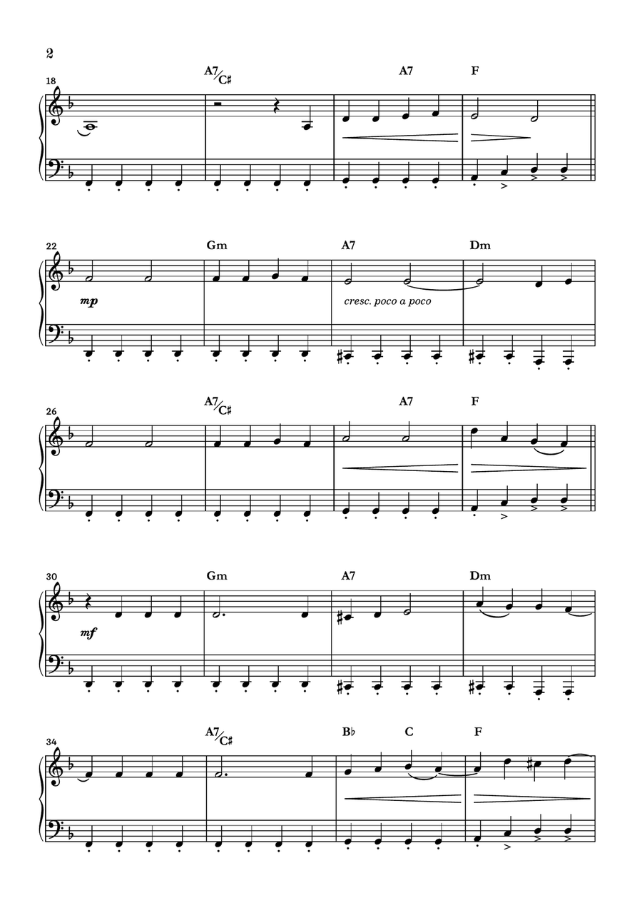 ...baby One More Time Easy Piano scores gallery preview page 2