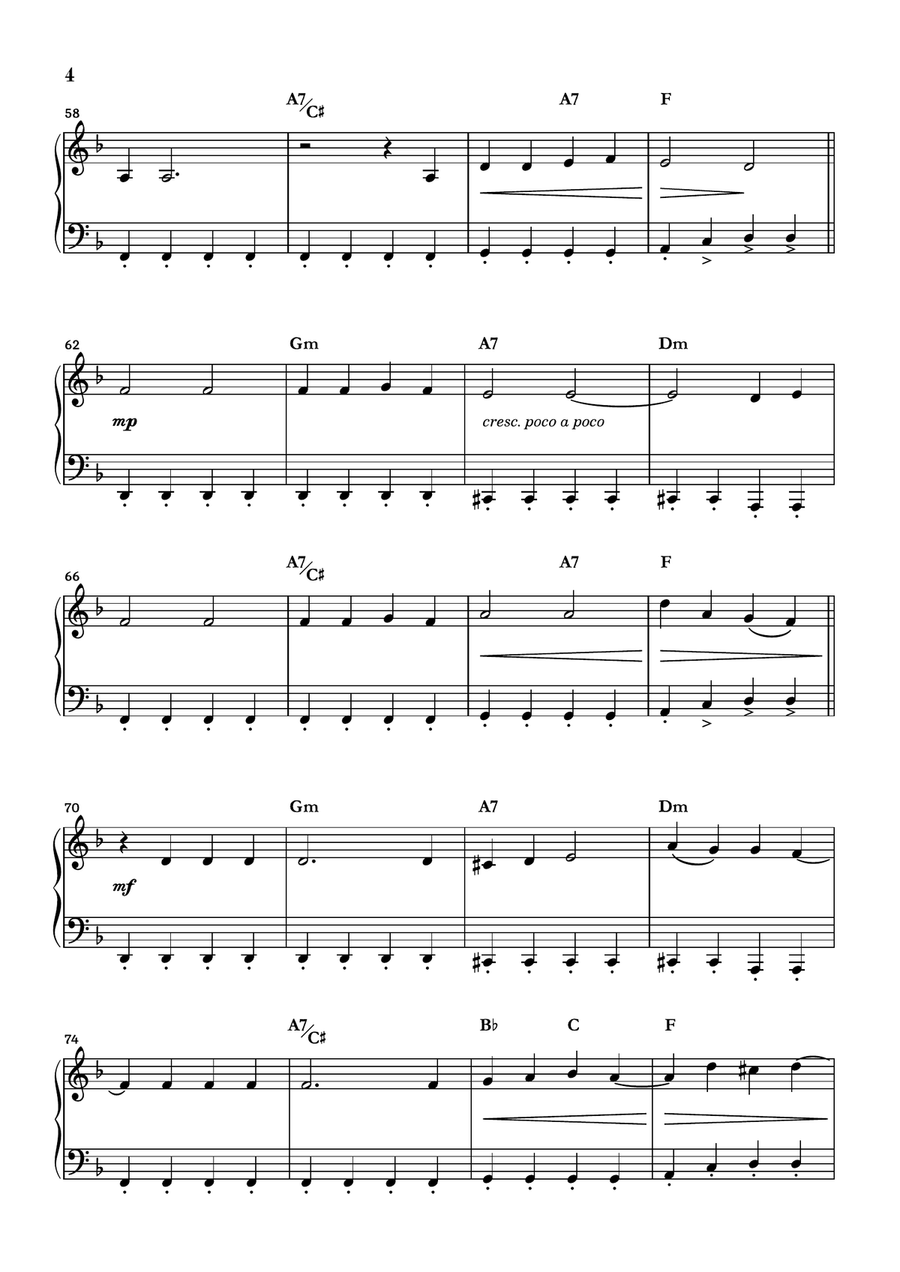 ...baby One More Time Easy Piano scores gallery preview page 4