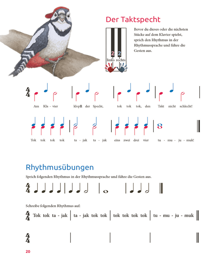 Wenn das Notenhuhn ein Ei legt … Easy Piano scores gallery preview page 2