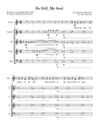 Be Still, My Soul (SATB a cappella)