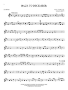 Taylor Swift Clarinet Solo scores gallery preview page 6