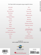 Taylor Swift Clarinet Solo scores gallery preview page 7