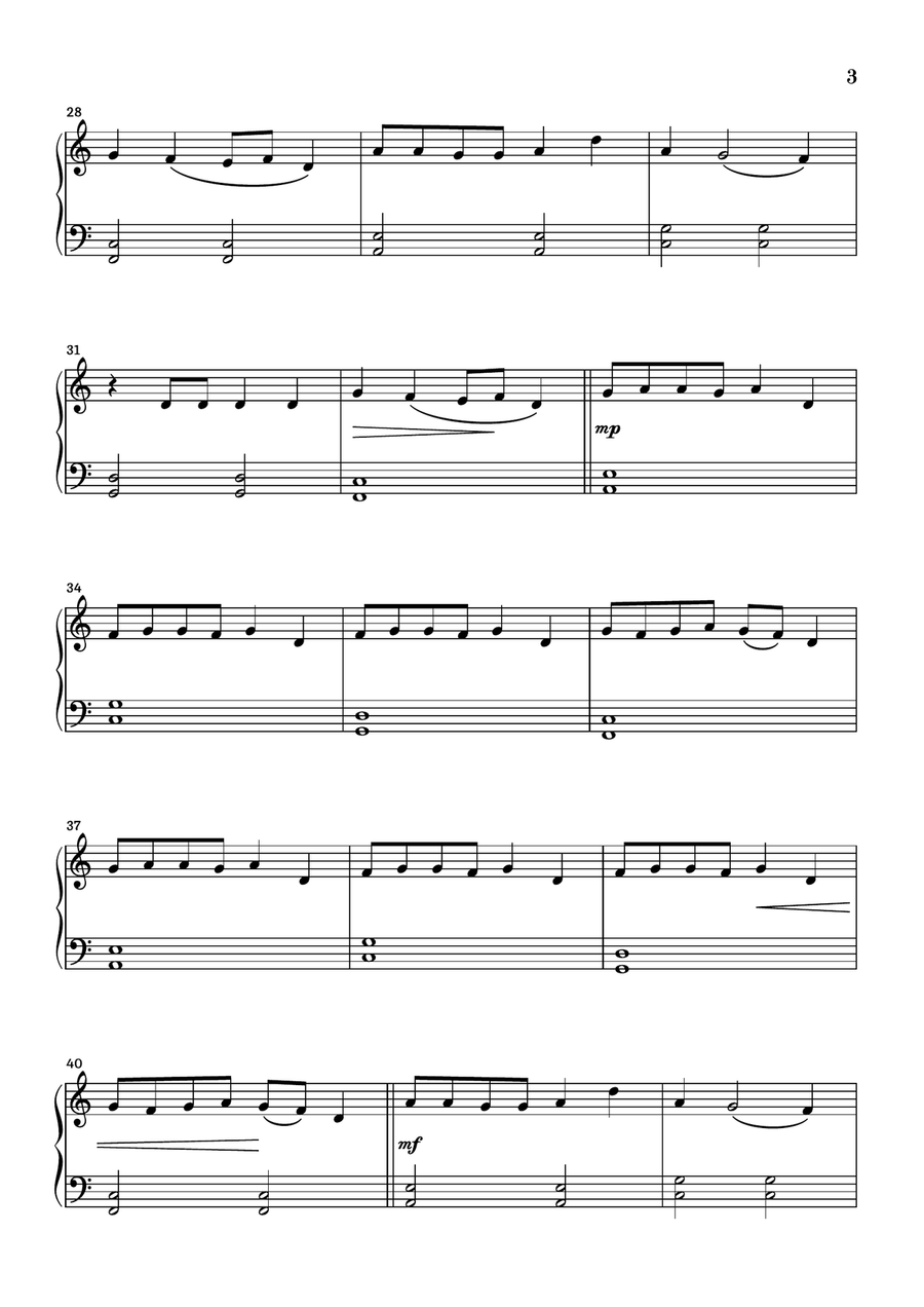 Old Town Road (remix) Easy Piano scores gallery preview page 3