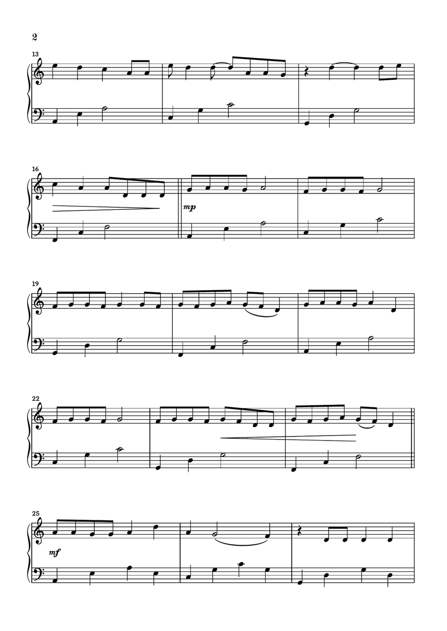 Old Town Road (remix) Piano Solo scores gallery preview page 2