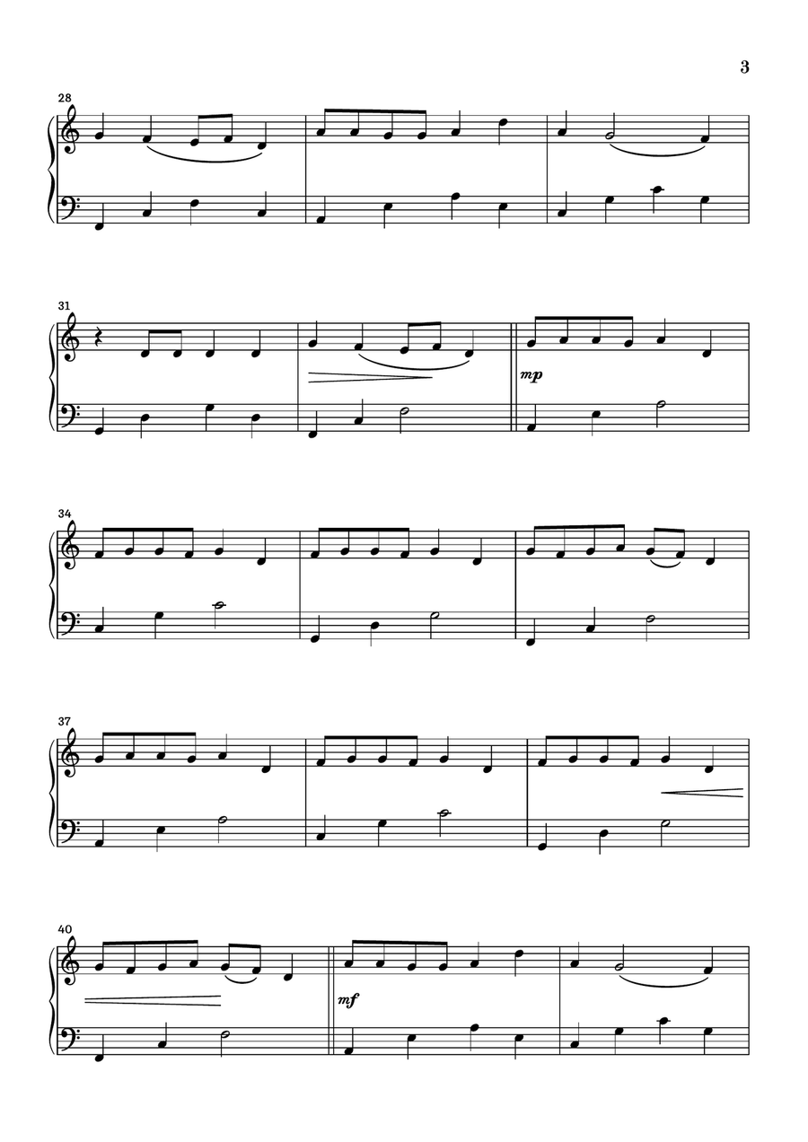 Old Town Road (remix) Piano Solo scores gallery preview page 3