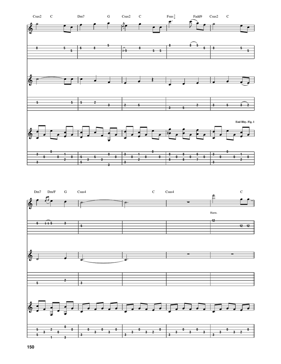 Brahms Lullaby Brahms Lullaby Acoustic Guitar scores gallery preview page 4