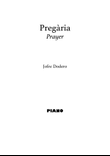 Pregària / Prayer