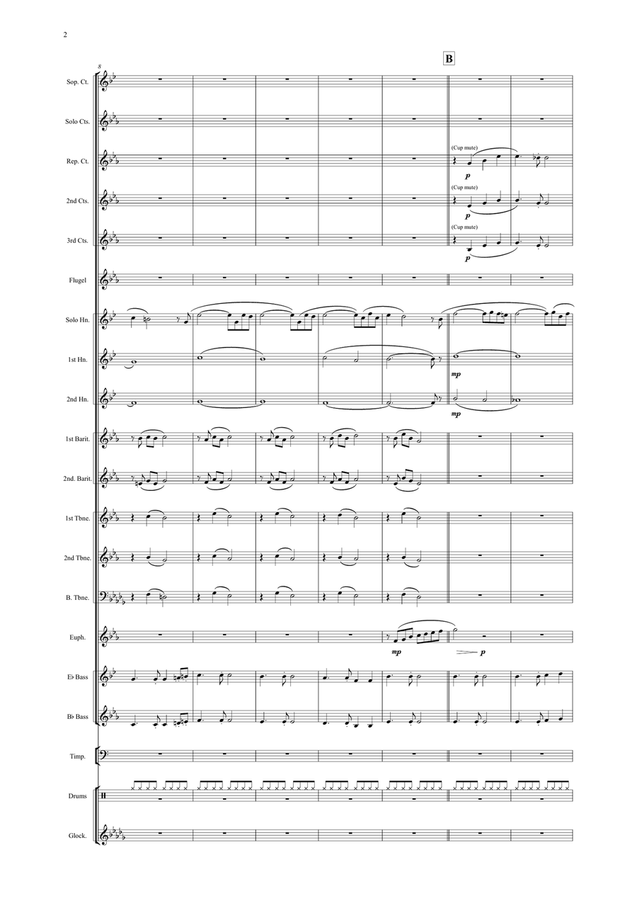 I Did It My Way Brass Band scores gallery preview page 2