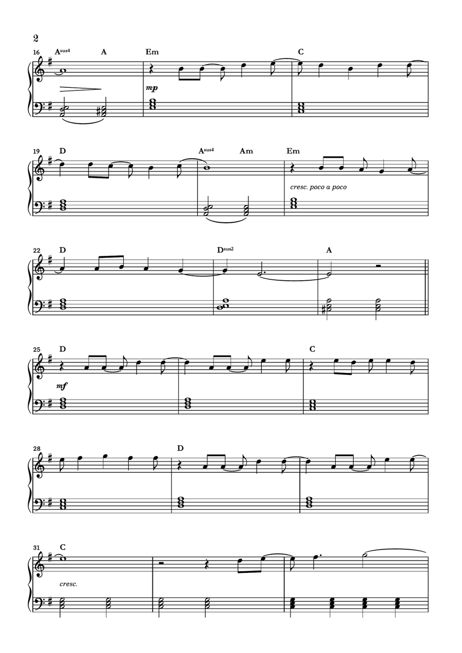 Let It Go Easy Piano scores gallery preview page 2