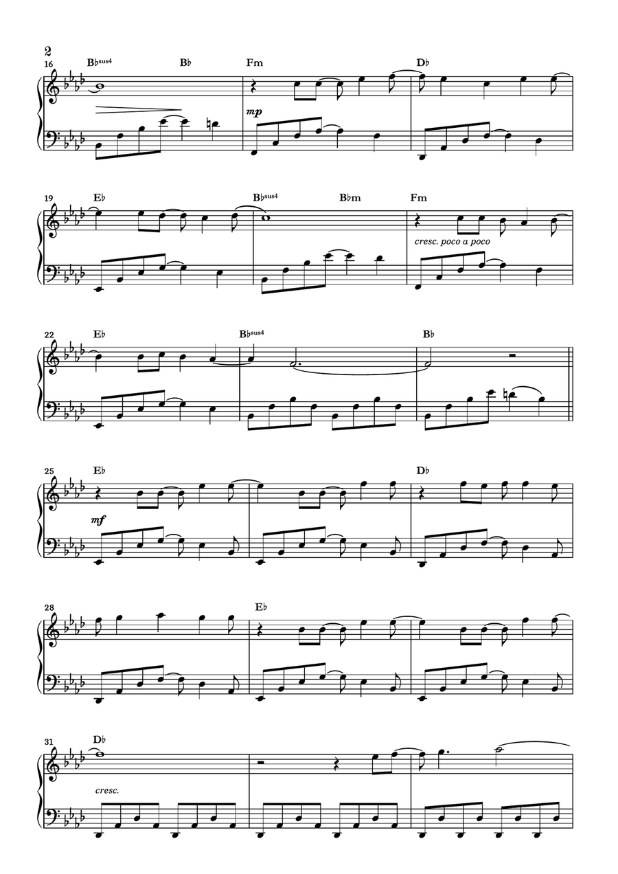Let It Go Piano Solo scores gallery preview page 2