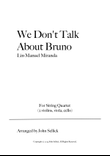 We Don't Talk About Bruno