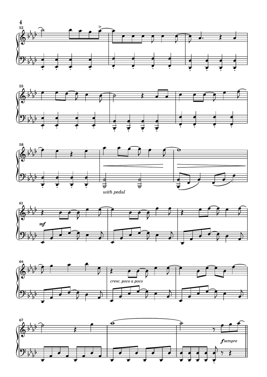 Let It Go Piano Solo scores gallery preview page 4
