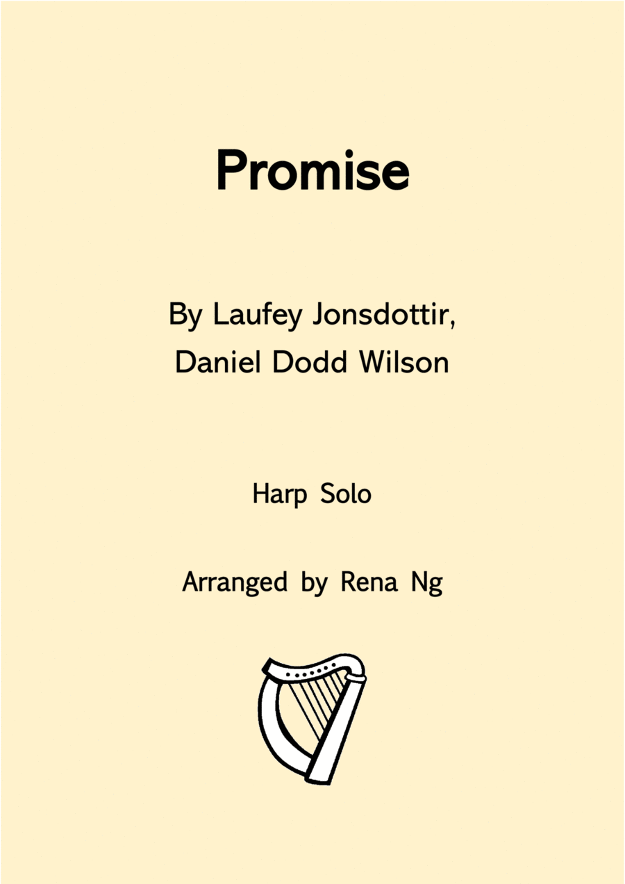 Promise Celtic Harp scores gallery preview page 1