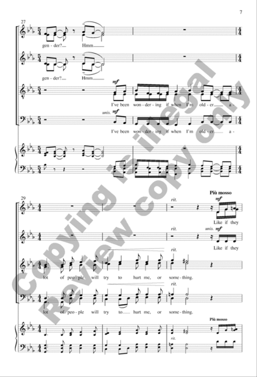 Chris and Gabe Chris and Gabe 4-Part scores gallery preview page 6