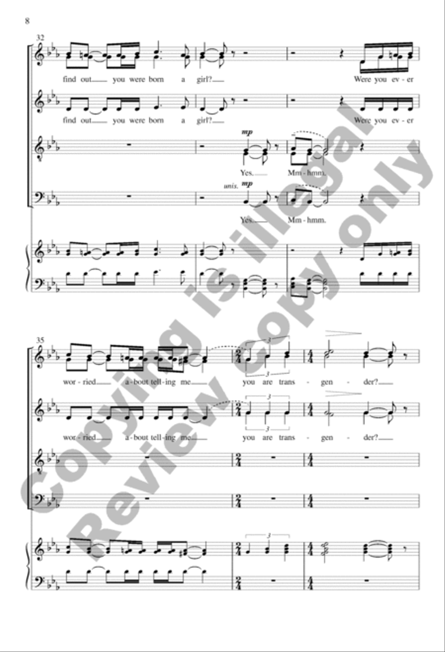 Chris and Gabe Chris and Gabe 4-Part scores gallery preview page 7