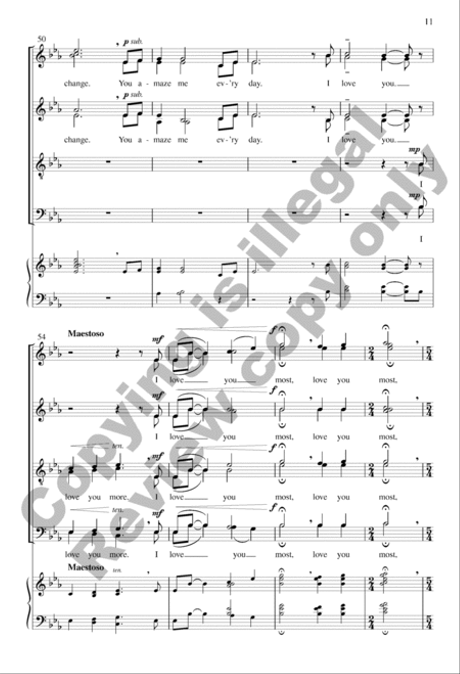 Chris and Gabe Chris and Gabe 4-Part scores gallery preview page 10