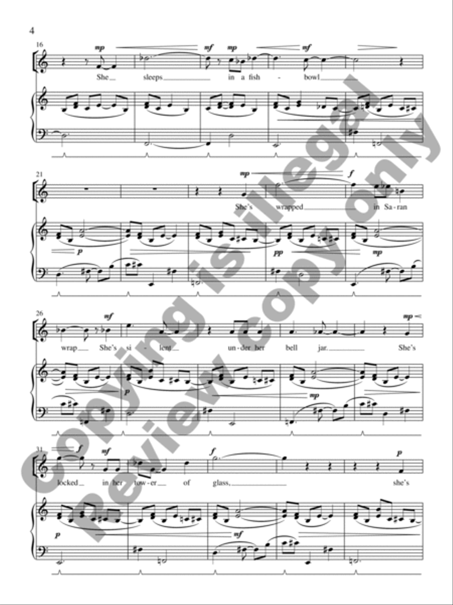 She Who Continues She Who Continues Soprano Voice scores gallery preview page 4