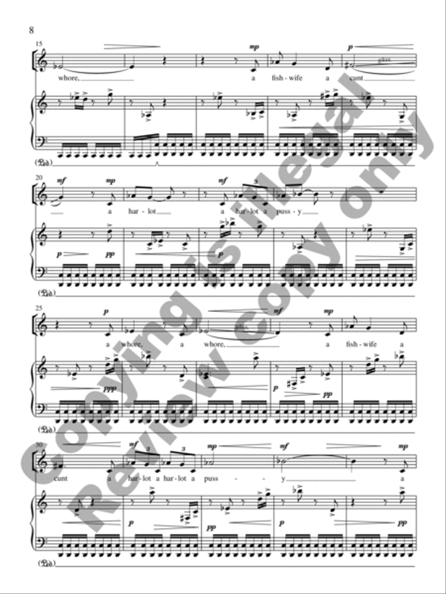 She Who Continues She Who Continues Soprano Voice scores gallery preview page 6