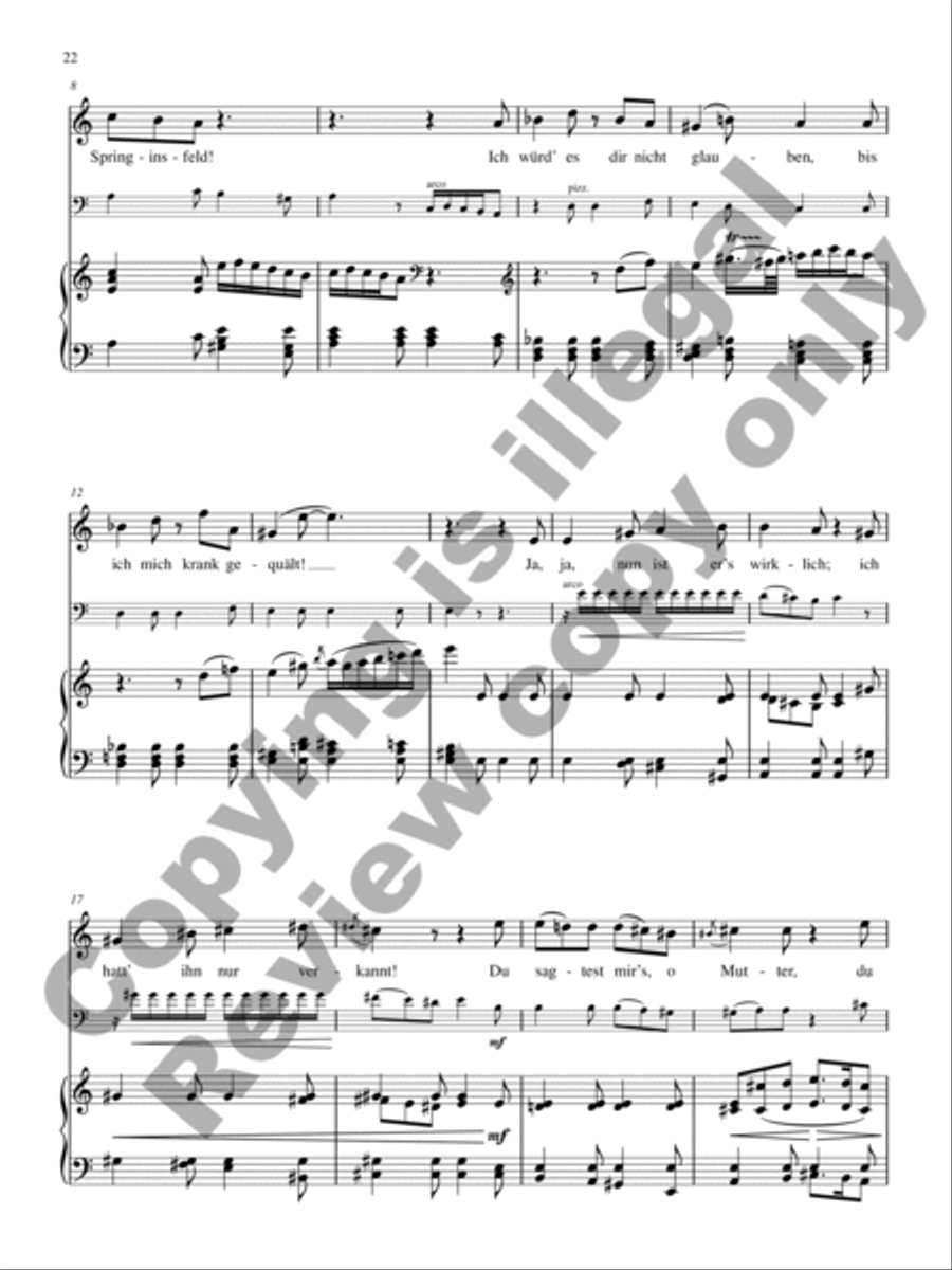 Arrangements and Derangements Soprano Voice scores gallery preview page 15