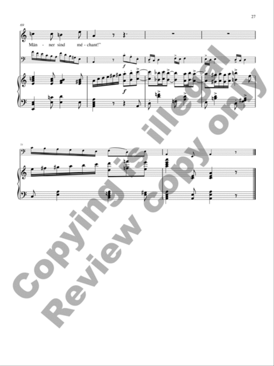 Arrangements and Derangements Soprano Voice scores gallery preview page 17