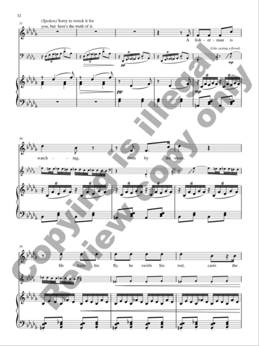 Arrangements and Derangements Soprano Voice scores gallery preview page 20