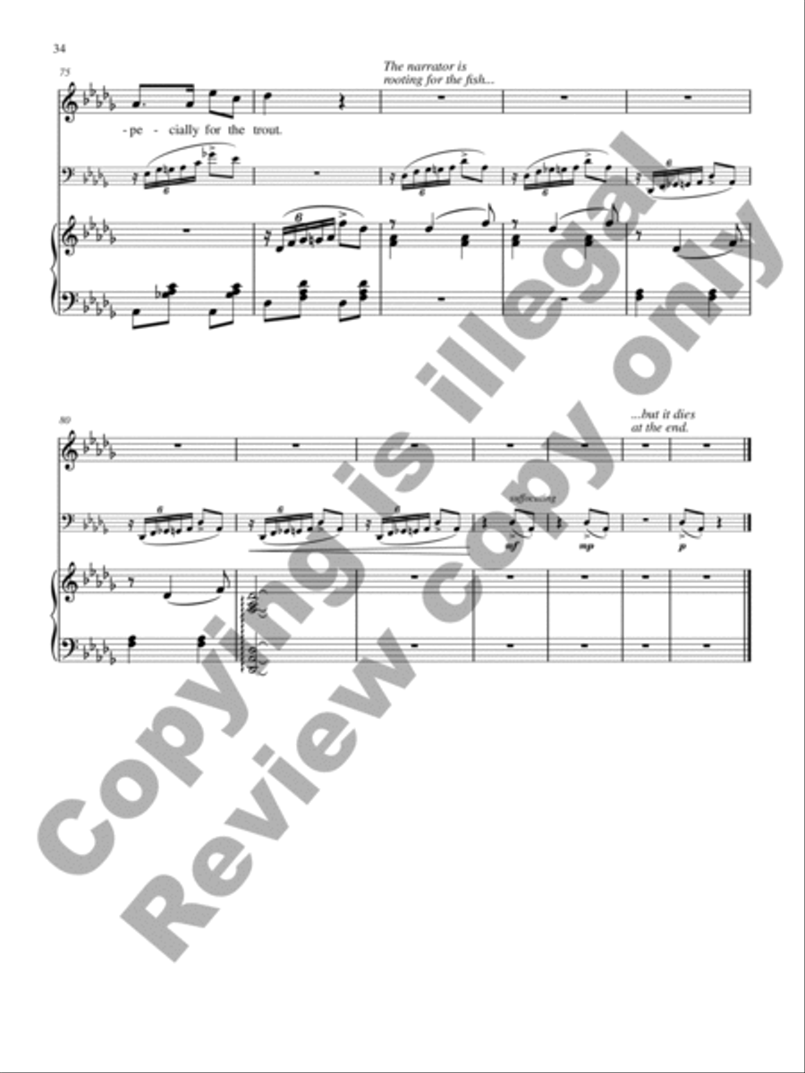Arrangements and Derangements Soprano Voice scores gallery preview page 21