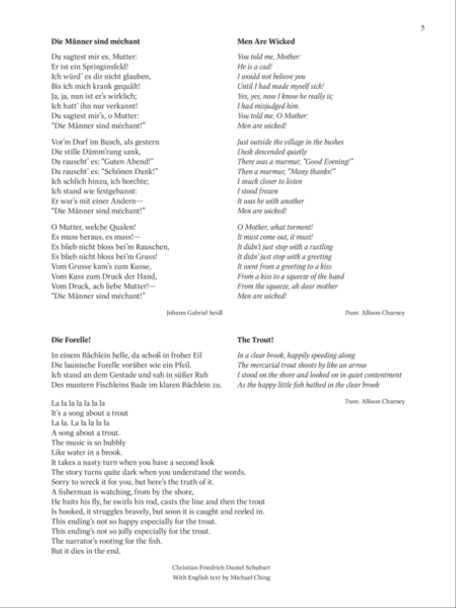Arrangements and Derangements Soprano Voice scores gallery preview page 5