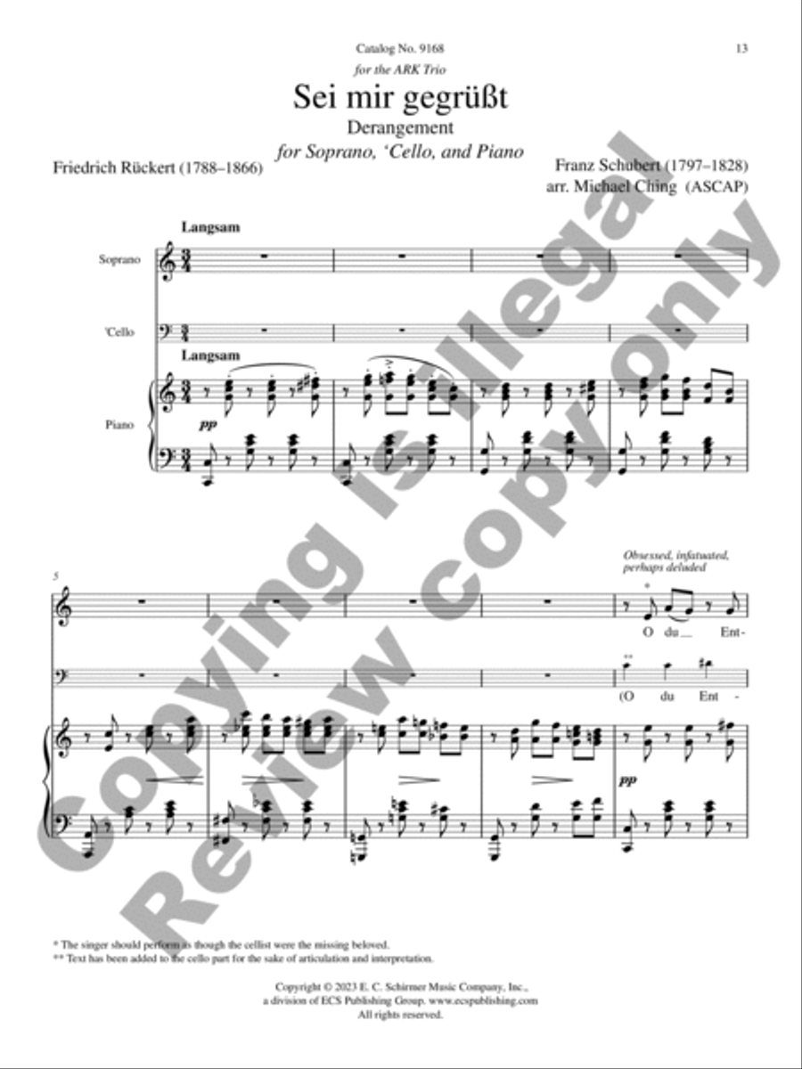 Arrangements and Derangements Soprano Voice scores gallery preview page 10