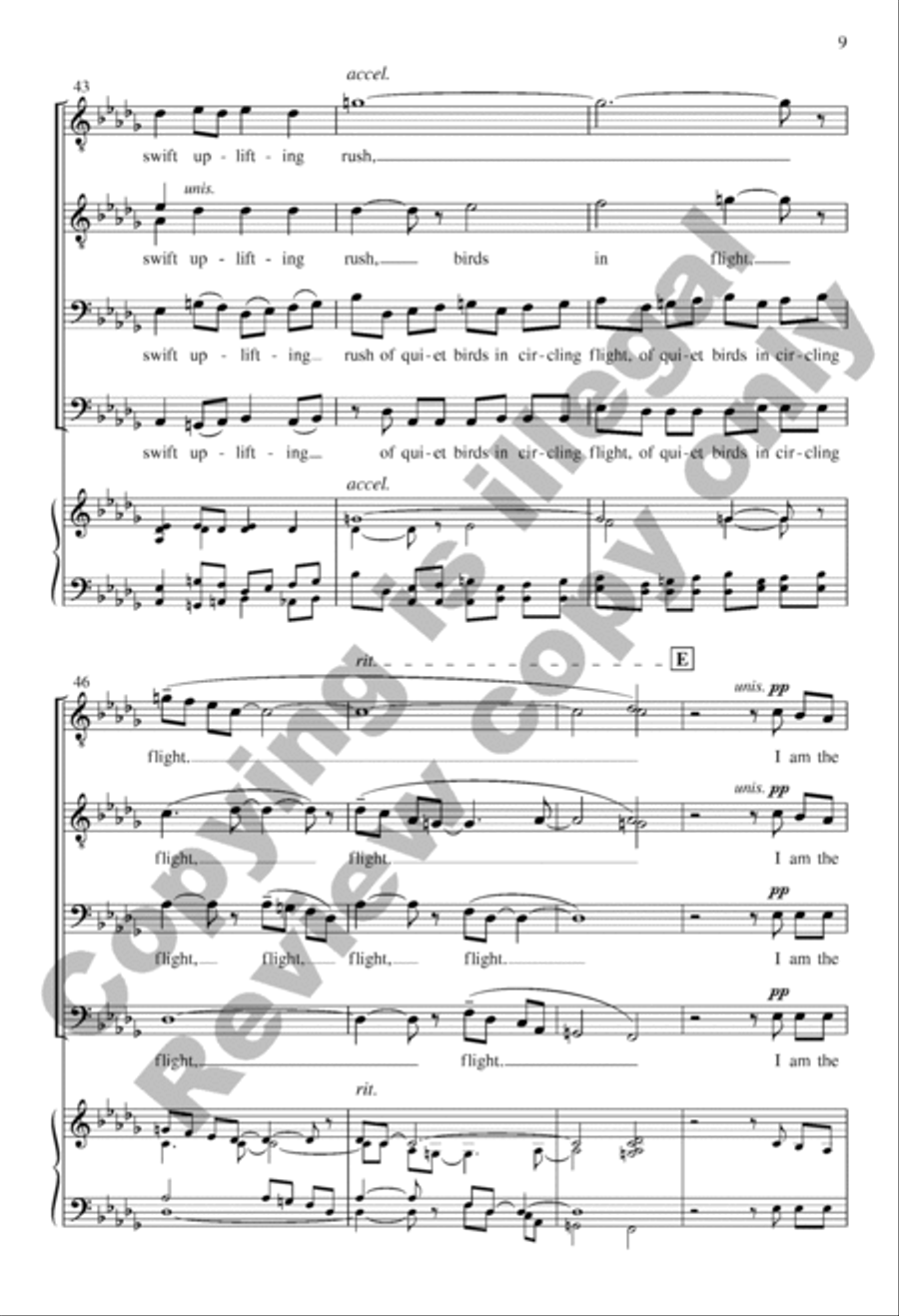 Do Not Stand at My Grave and Weep TTBB scores gallery preview page 9