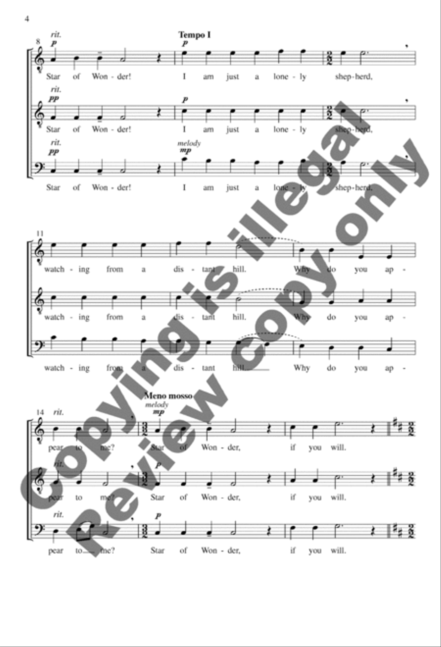 Star of Wonder Star of Wonder TTB scores gallery preview page 4