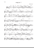 Song no. 1