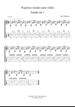 Pequenos estudos para violão