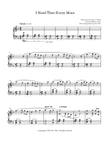 I Need Thee Every Hour - Piano Solo