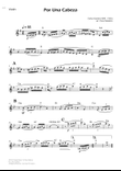 Por Una Cabeza - Violin Solo - W/Chords