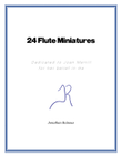 24 Flute Miniatures: No. 15, Homage à Philip Glass