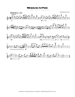 24 Flute Miniatures: No. 17, Alle-don't-regretto
