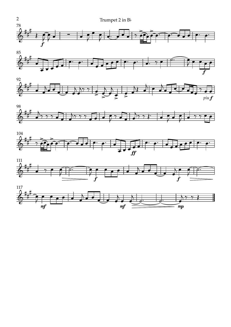 Saving All My Love For You Brass Quintet scores gallery preview page 4