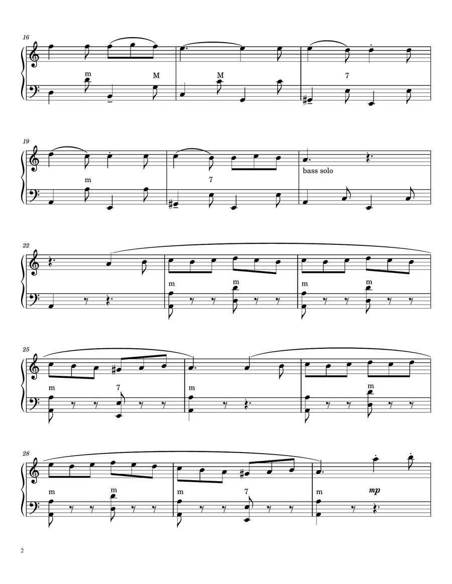 Tarantella Napoletana - Accordion Solo Accordion scores gallery preview page 2