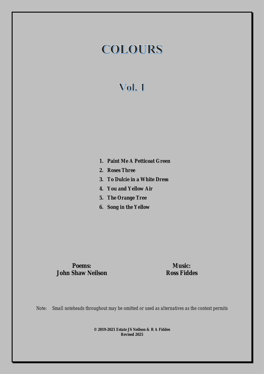 COLOURS - Volume 1 Chamber Music scores gallery preview page 3