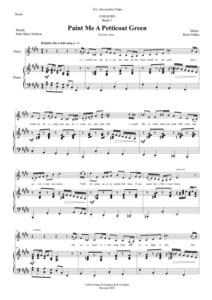 COLOURS - Volume 1 Chamber Music scores gallery preview page 4